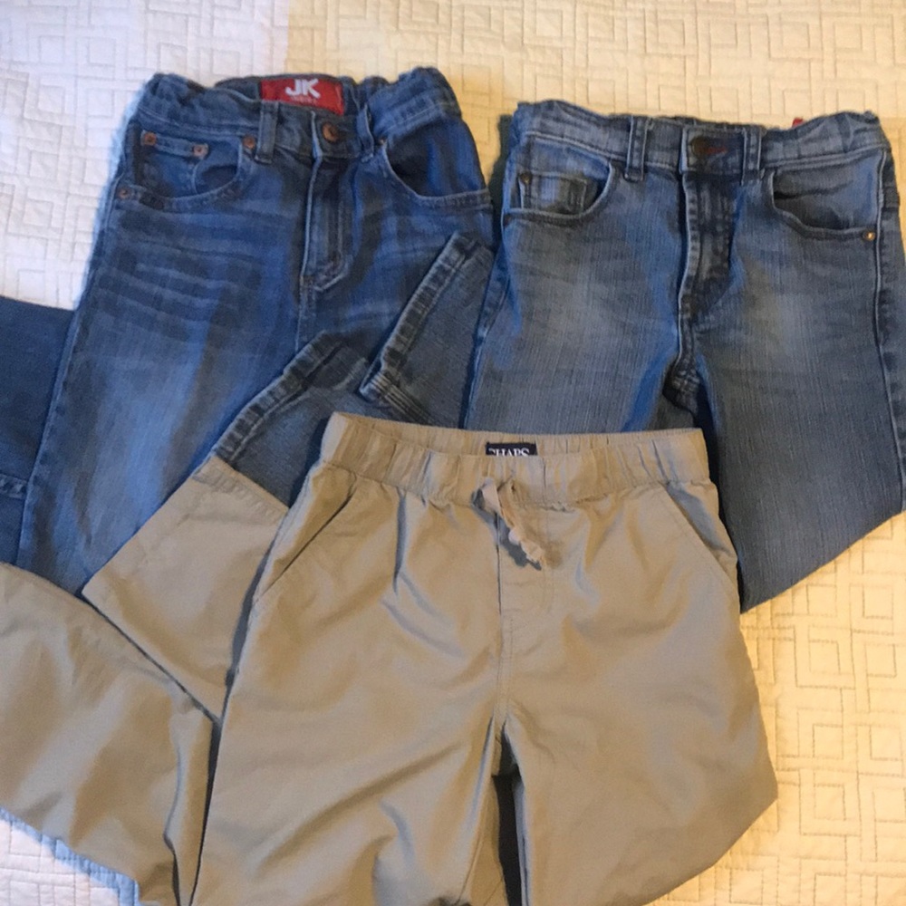 3 pair of boys pants